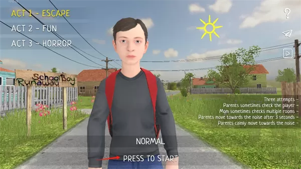 学生潜行逃亡去广告版