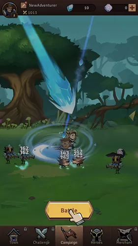 英雄冒险闲置RPG无限钻石版