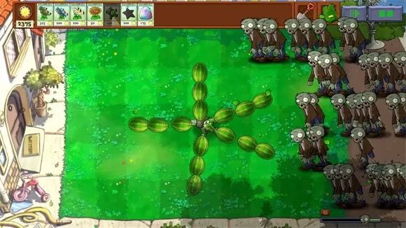 植物暴虐僵尸无cd版