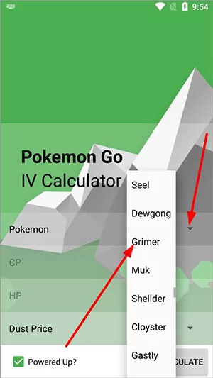 宝可梦个体值计算器